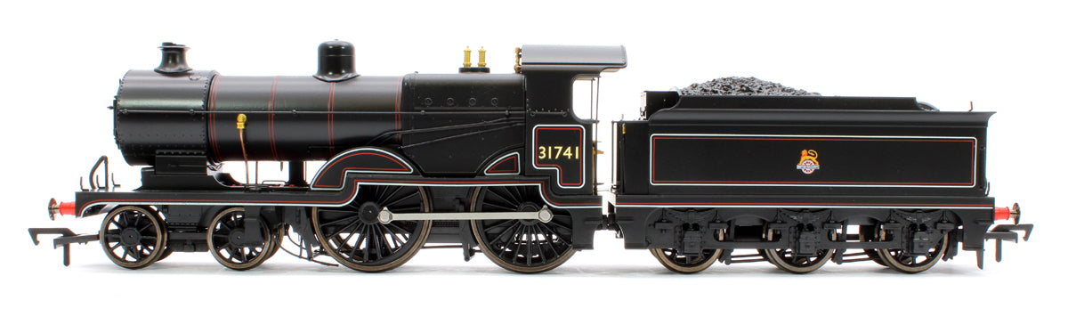 SECR Maunsell D1 Class BR Black (Early Crest) 4-4-0 Steam Locomotive No.31741 (DCC Sound)