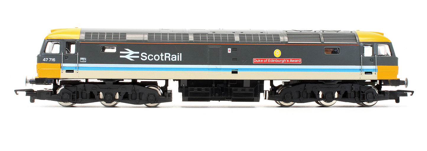 Pre-Owned Scotrail Class 47716 'Duke Of Edinburgh's Award' Diesel Locomotive