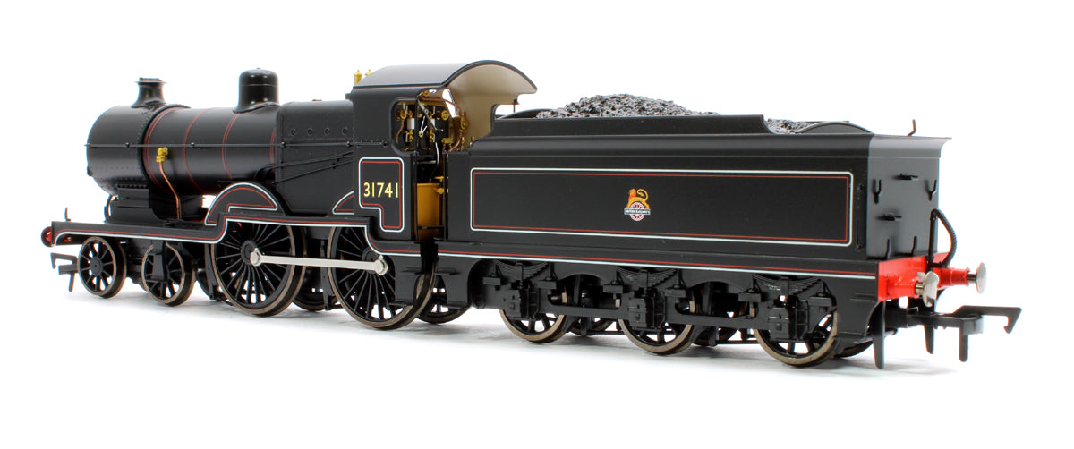 SECR Maunsell D1 Class BR Black (Early Crest) 4-4-0 Steam Locomotive No.31741