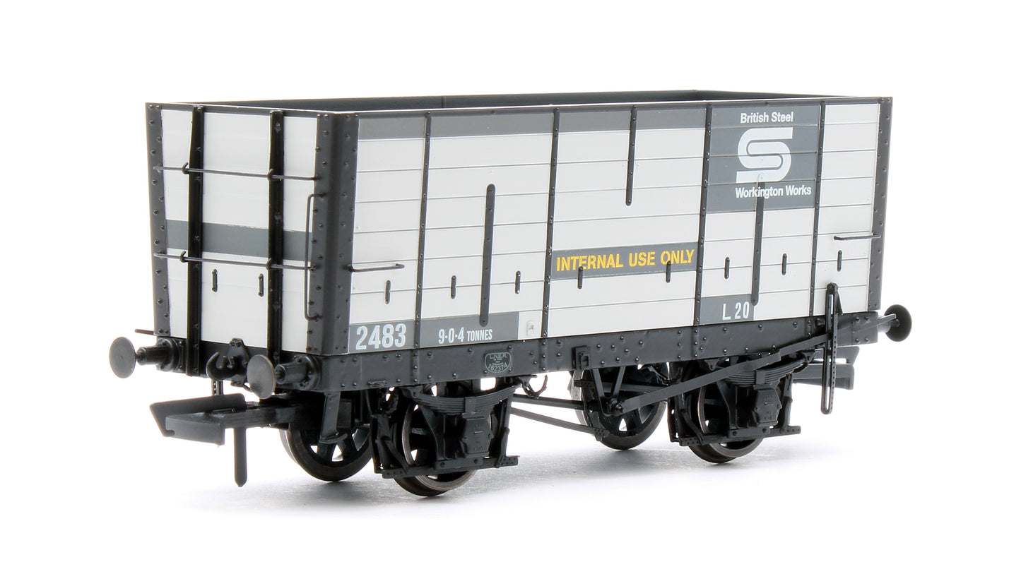 NER 20t Hopper - DGM 12 Hopper - United Steel Company Grey - Triple Pack