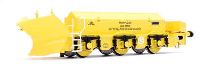 Beilhack Snowplough ZZA ADB965580/581 BR yellow (ex Class 40) Twin Pack