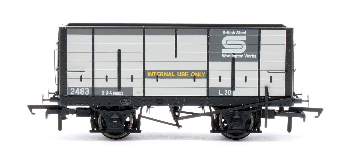 NER 20t Hopper - DGM 12 Hopper - United Steel Company Grey - Triple Pack