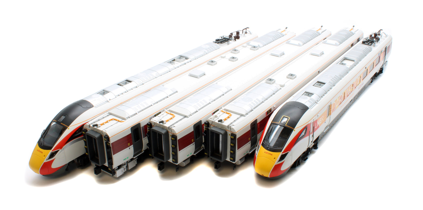 R30460 LNER Azuma Class 801/2 Railway 200 5 Car Train Pack