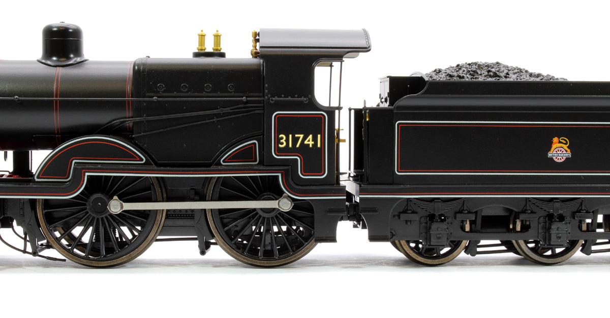 SECR Maunsell D1 Class BR Black (Early Crest) 4-4-0 Steam Locomotive No.31741