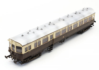 Pre-Owned 4P-004-004 Autocoach GWR Shirt Button 39 Chocolate & Cream - Custom Weathered
