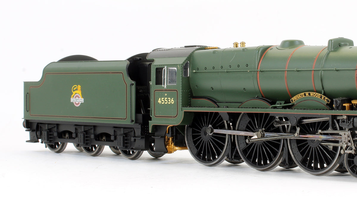 Pre-Owned BR Green 4-6-0 Patriot Class 'Private W Wood VC' 45536 Steam Locomotive - DCC Fitted