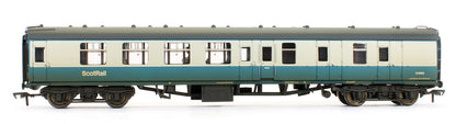 Pre-Owned 39-004 MK1 Coach Pack BR Blue & Grey with Scotrail Branding (Weathered Edition)
