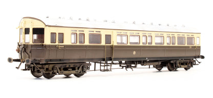Pre-Owned 4P-004-004 Autocoach GWR Shirt Button 39 Chocolate & Cream - Custom Weathered