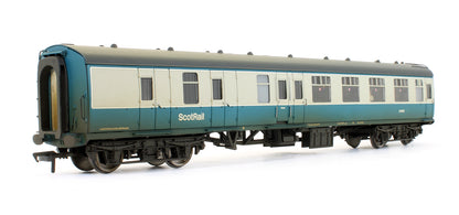 Pre-Owned 39-004 MK1 Coach Pack BR Blue & Grey with Scotrail Branding (Weathered Edition)