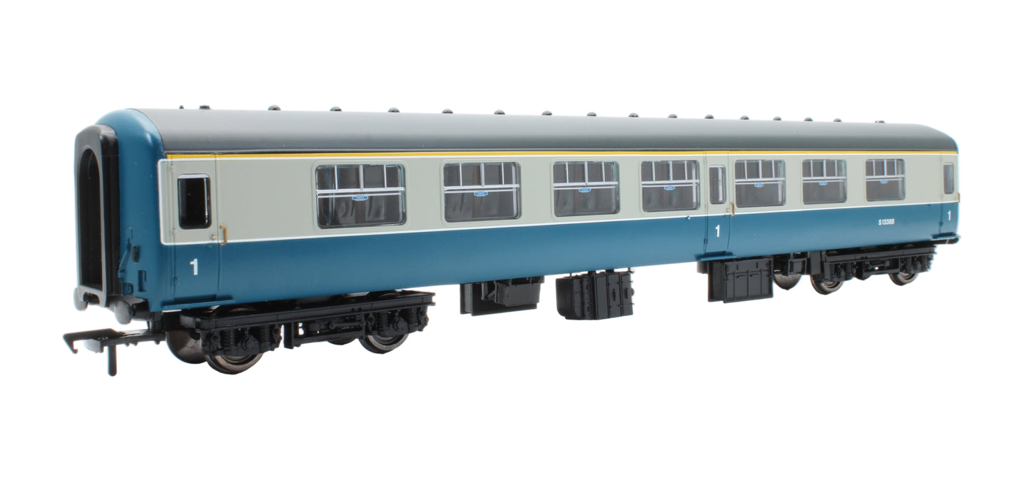 Pre-Owned 39-330A BR Blue & Grey MK2 1st Class Corridor Coach No.S13388