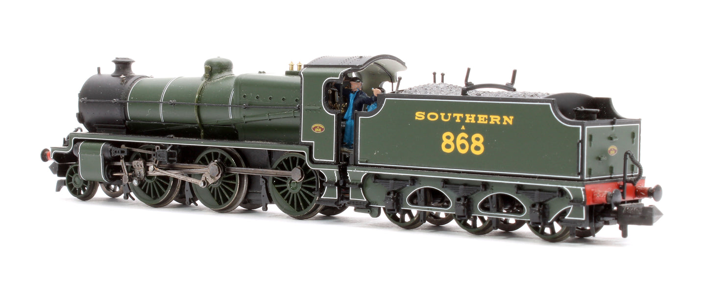 Pre-Owned 372-930 N Class 2-6-0 No.868 SR Olive Green Steam Locomotive
