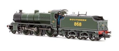 Pre-Owned 372-930 N Class 2-6-0 No.868 SR Olive Green Steam Locomotive