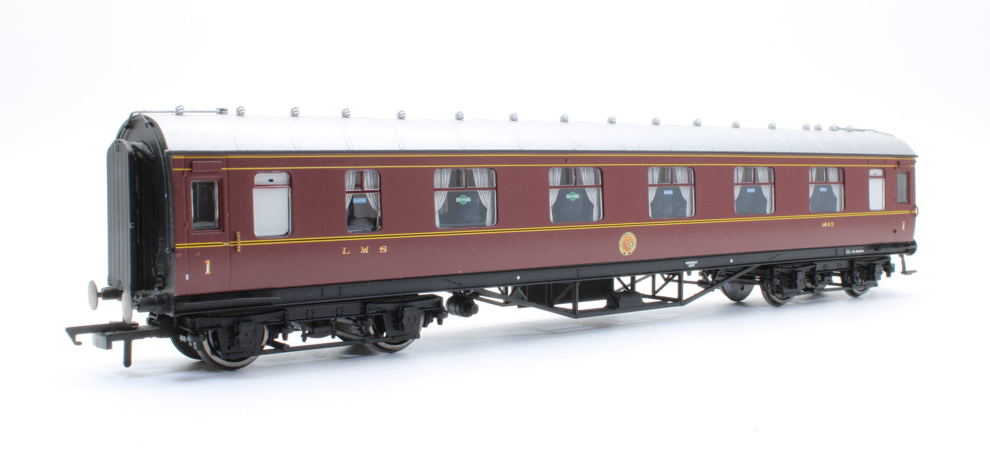 Pre-Owned LMS Standard Period 3 Corridor 1st Class Coach '1043'