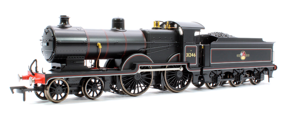 SECR Maunsell D1 Class BR Black (Late Crest) 4-4-0 Steam Locomotive No.31246