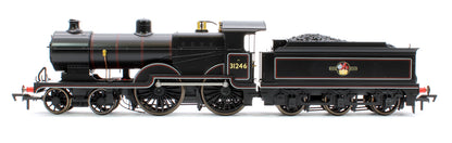 SECR Maunsell D1 Class BR Black (Late Crest) 4-4-0 Steam Locomotive No.31246