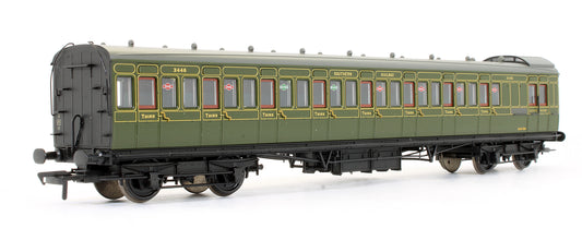 Pre-Owned SE&CR 60' Birdcage Brake Third Coach Southern Railway Olive Green '3446'