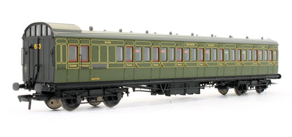 Pre-Owned SE&CR 60' Birdcage Brake Third Coach Southern Railway Olive Green '3446'