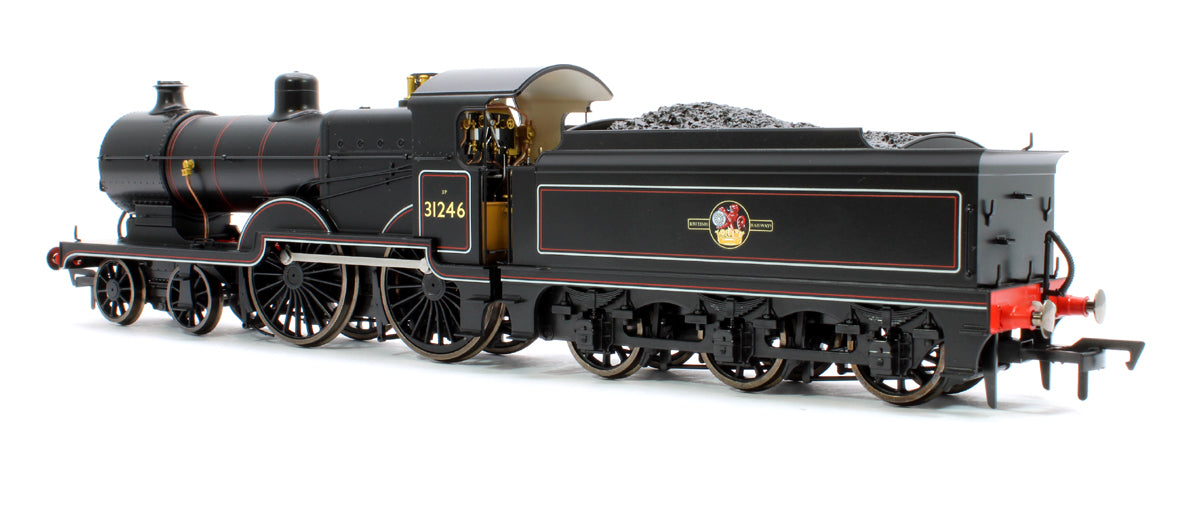 SECR Maunsell D1 Class BR Black (Late Crest) 4-4-0 Steam Locomotive No.31246 (DCC Sound)