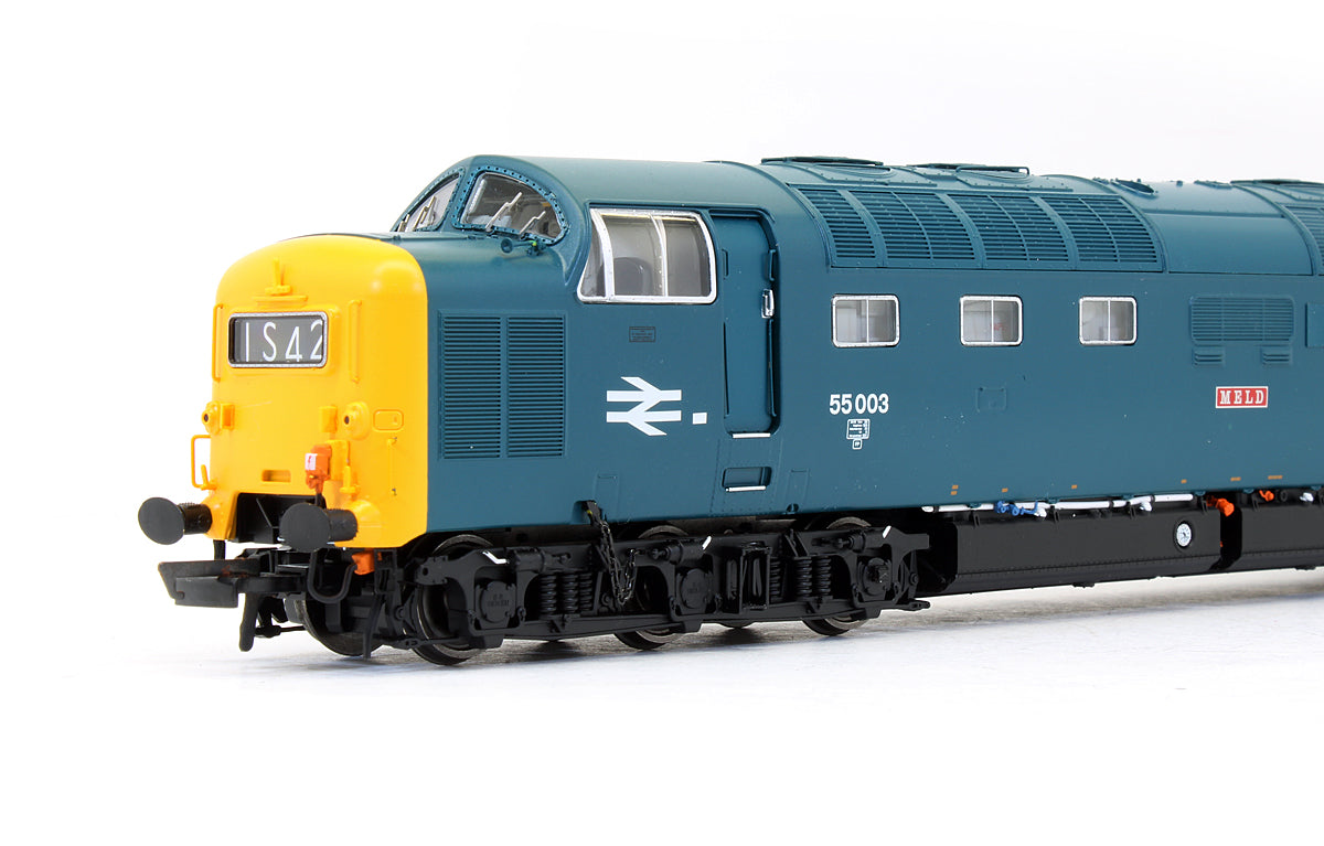 Pre-Owned ACC-2153 Class 55 Deltic 55003 'Meld' BR Blue Diesel Locomotive