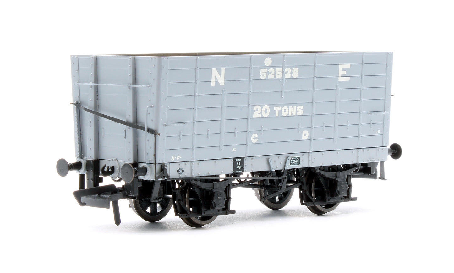 NER 20t Hopper - P7 Hopper - 1911-1922 Pre-Grouping: NER Grey - Triple Pack