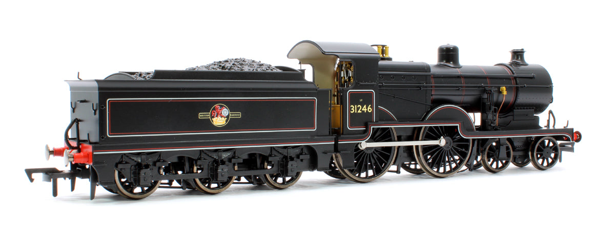 SECR Maunsell D1 Class BR Black (Late Crest) 4-4-0 Steam Locomotive No.31246 (DCC Sound)