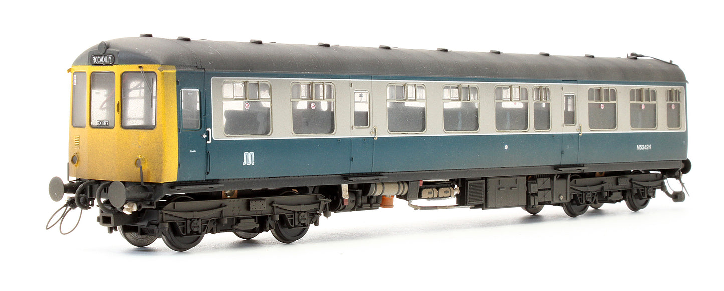 Pre-Owned Class 104 3 Car DMU BX487 M53424/M59207/M53434 BR Blue/Grey - Custom Weathered