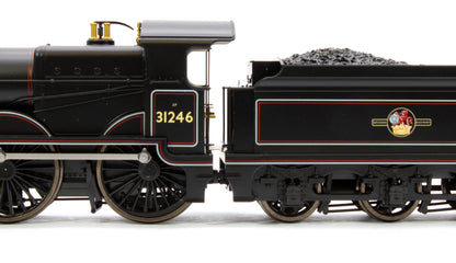 SECR Maunsell D1 Class BR Black (Late Crest) 4-4-0 Steam Locomotive No.31246