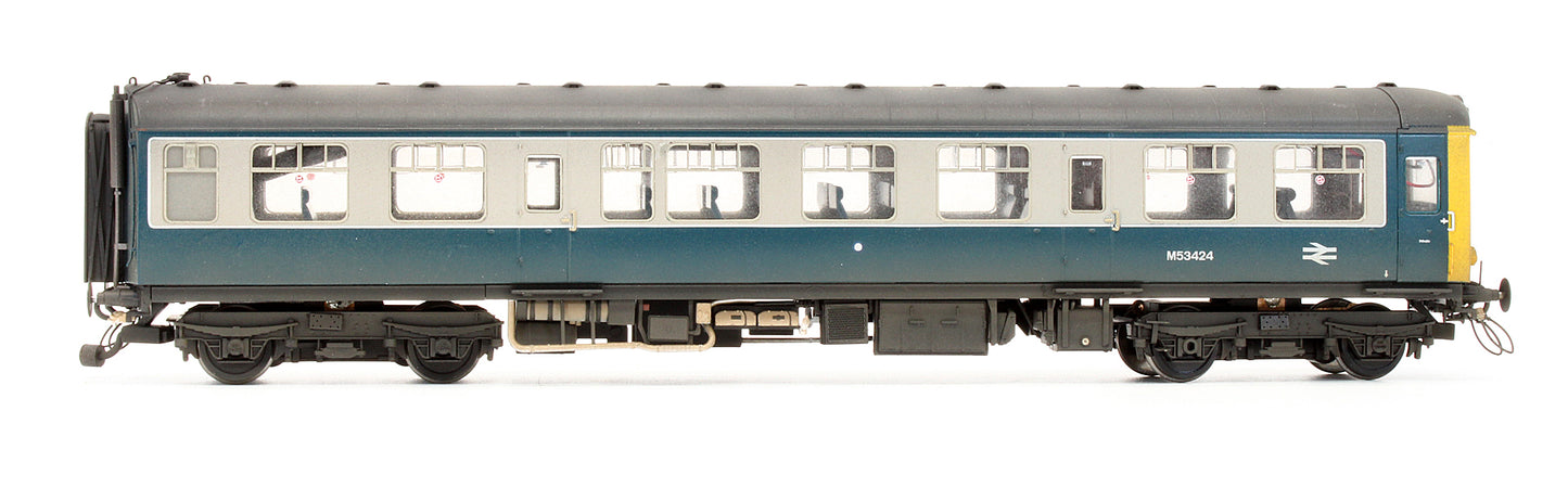 Pre-Owned Class 104 3 Car DMU BX487 M53424/M59207/M53434 BR Blue/Grey - Custom Weathered