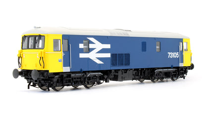 Pre-Owned 4D-006-001 Class 73105 BR Blue Large Logo Electro Diesel Locomotive