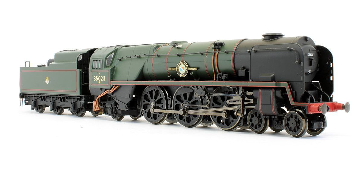 Pre-Owned R2170 BR Green 4-6-2 Merchant Navy Class 35023 'Holland Afrika Line' Steam Locomotive