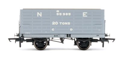 NER 20t Hopper - P7 Hopper - 1911-1922 Pre-Grouping: NER Grey - Triple Pack