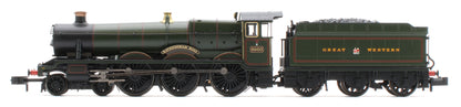 372-450SF GWR 'Modified Hall' 6960 'Raveningham Hall' GWR Lined Green (GW Crest) Steam Locomotive - DCC Sound