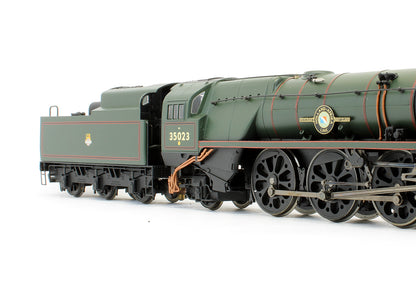 Pre-Owned R2170 BR Green 4-6-2 Merchant Navy Class 35023 'Holland Afrika Line' Steam Locomotive
