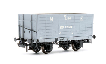 NER 20t Hopper - P7 Hopper - 1911-1922 Pre-Grouping: NER Grey - Triple Pack
