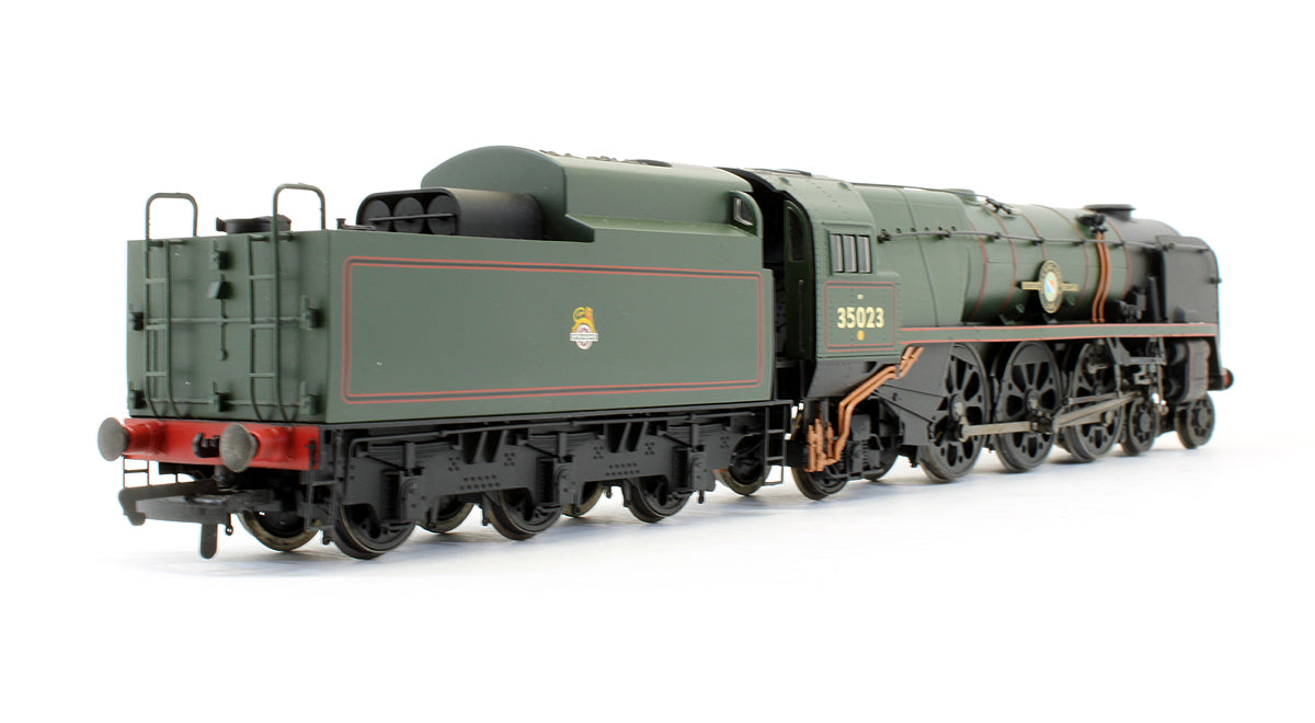 Pre-Owned R2170 BR Green 4-6-2 Merchant Navy Class 35023 'Holland Afrika Line' Steam Locomotive