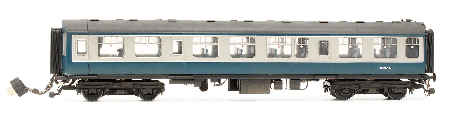 Pre-Owned Class 104 3 Car DMU BX487 M53424/M59207/M53434 BR Blue/Grey - Custom Weathered