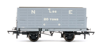 NER 20t Hopper - P7 Hopper - 1911-1922 Pre-Grouping: NER Grey - Triple Pack