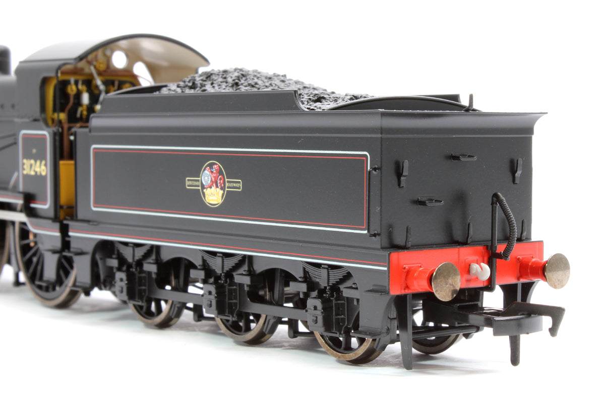 SECR Maunsell D1 Class BR Black (Late Crest) 4-4-0 Steam Locomotive No.31246 (DCC Sound)