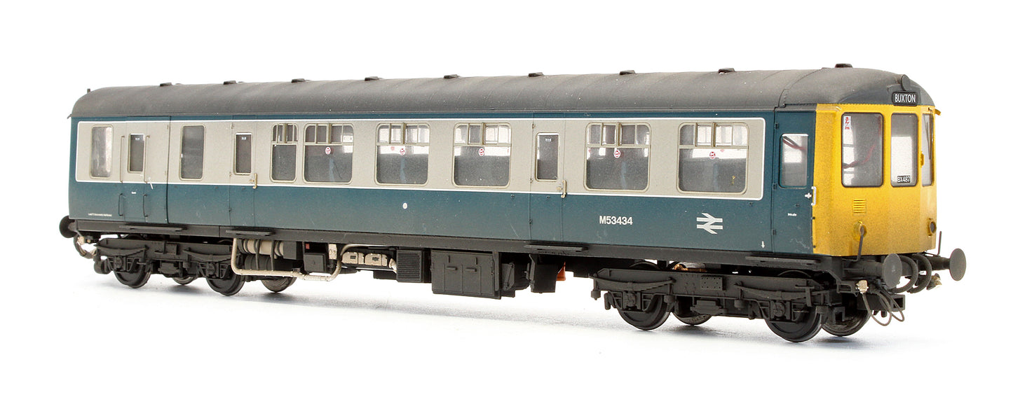 Pre-Owned Class 104 3 Car DMU BX487 M53424/M59207/M53434 BR Blue/Grey - Custom Weathered