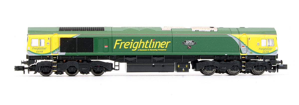 Pre-Owned Class 66418 Freightliner Powerhaul 'Patriot' Diesel Locomotive (Exclusive Edition)