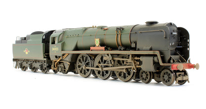 Pre-Owned R2584 BR Green 4-6-2 Rebuilt West Country Class 'Plymouth' 34003 Steam Locomotive - Weathered - DCC Fitted