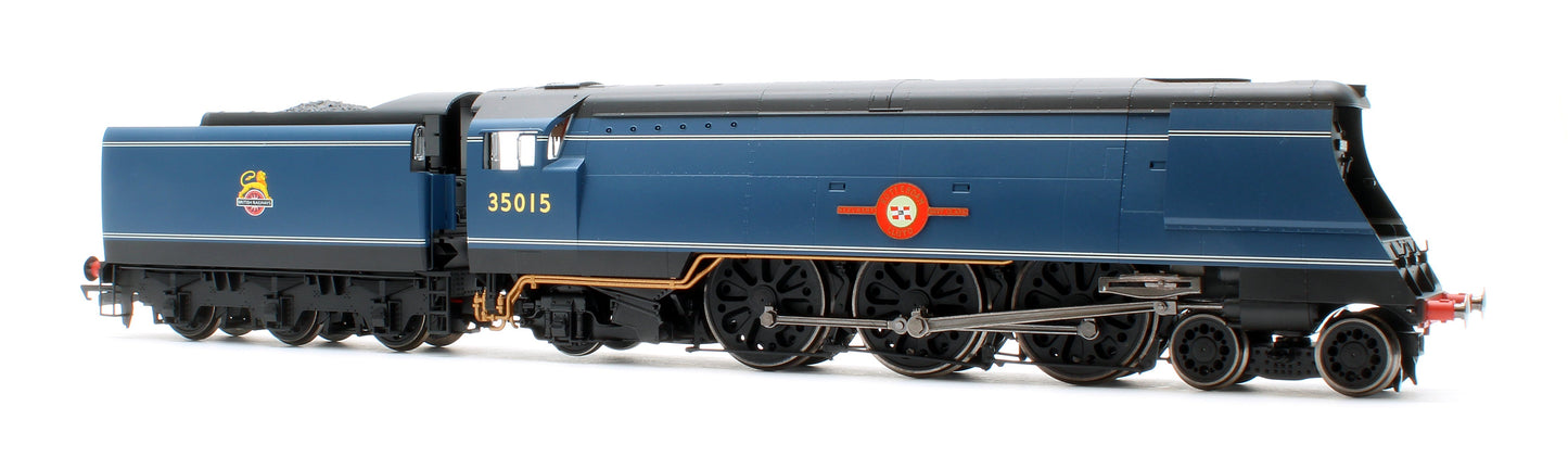 Pre-Owned R30401 BR Merchant Navy Class Rotterdam Lloyd No. 35015 Steam Locomotive