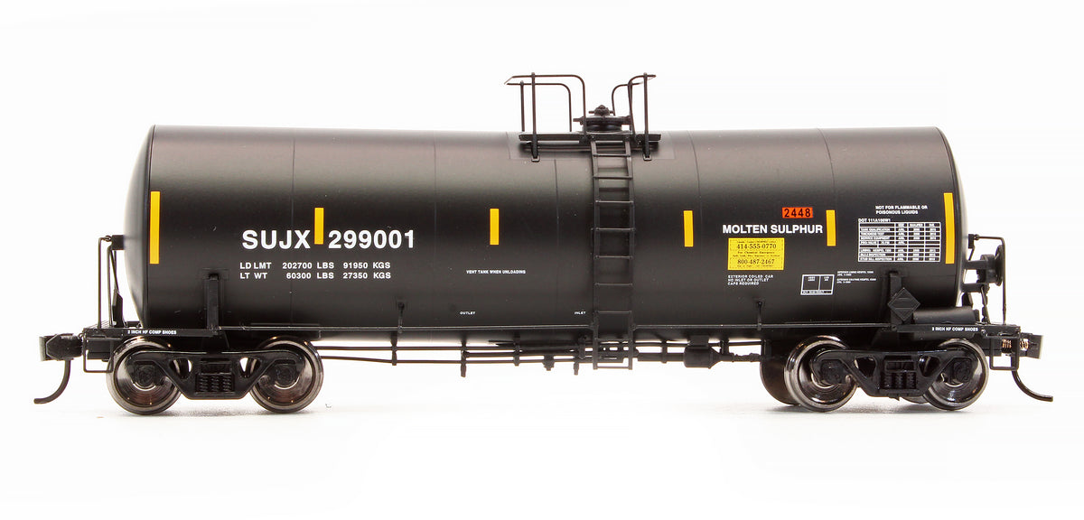 Pre-Owned 920-100029 40' Trinity 14,000 Gallon Molten Sulfur Tank Car Sulcom Inc SUJX - Road #299001