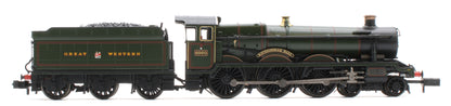 372-450SF GWR 'Modified Hall' 6960 'Raveningham Hall' GWR Lined Green (GW Crest) Steam Locomotive - DCC Sound