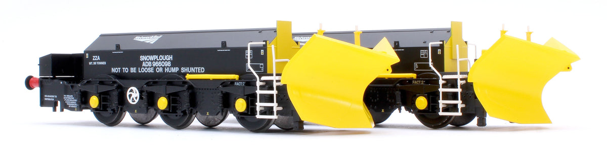 Pre-Owned Beilhack Snowplough ZZA ADB966098/099 Network Rail (ex Class 45) Twin Pack
