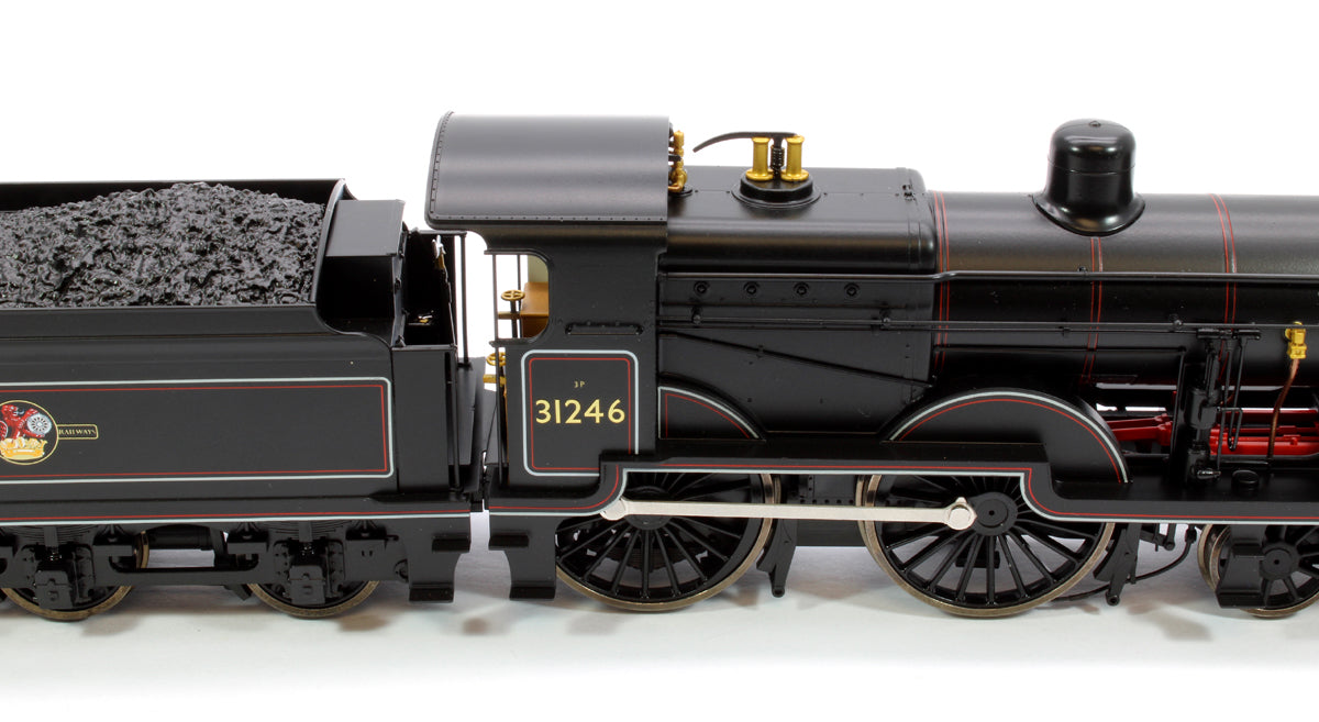 SECR Maunsell D1 Class BR Black (Late Crest) 4-4-0 Steam Locomotive No.31246 (DCC Sound)