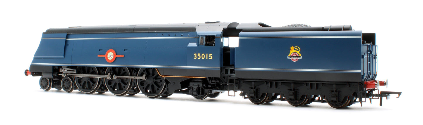Pre-Owned R30401 BR Merchant Navy Class Rotterdam Lloyd No. 35015 Steam Locomotive