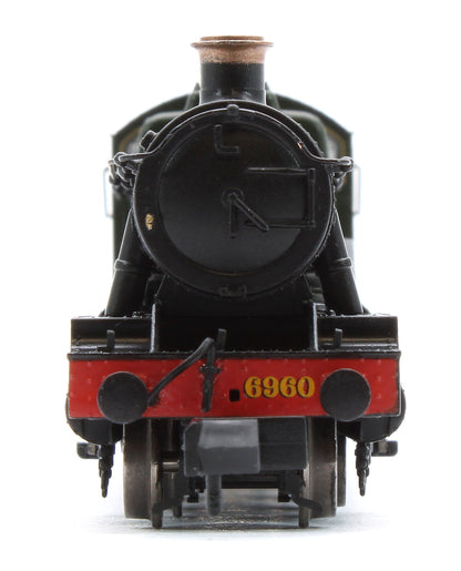 372-450SF GWR 'Modified Hall' 6960 'Raveningham Hall' GWR Lined Green (GW Crest) Steam Locomotive - DCC Sound