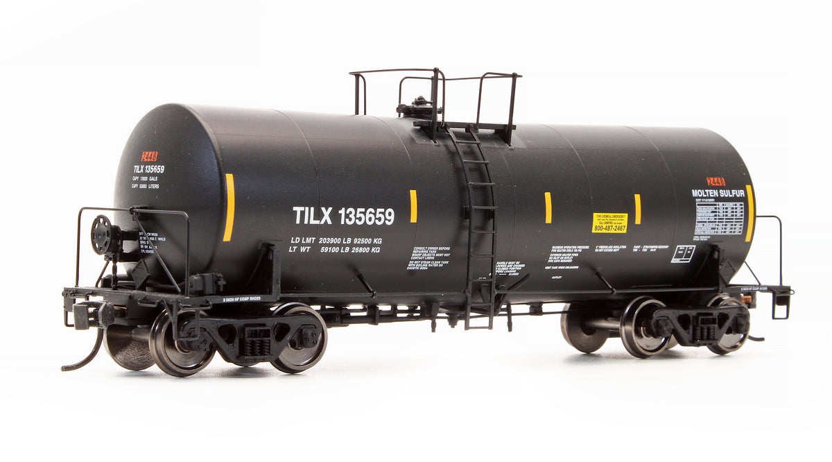 Pre-Owned 920-100011 40' Trinity 14,000 Gallon Molten Sulfur Tank Car TILX Trinity Industries Leasing - Road #135659