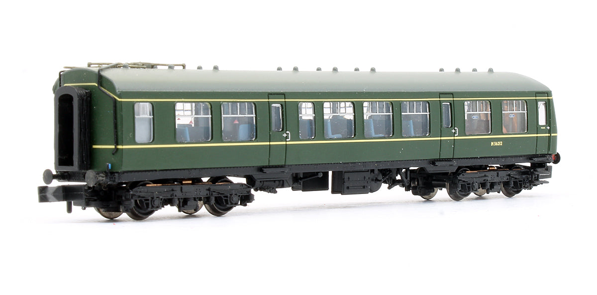 Pre-Owned 371-880 Class 108 BR Green Small Yellow Panel 2 Car DMU